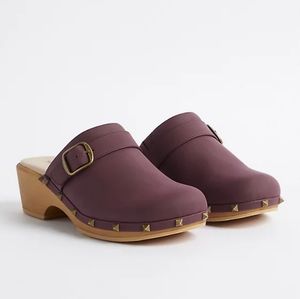 Torrid STUDDED MINI CLOG (WW)-Brown